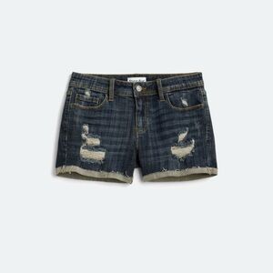 Studio Blue Classic Distressed Blue Jean Shorts